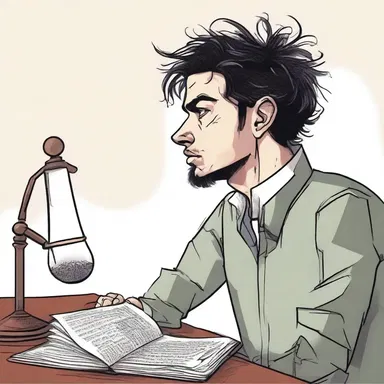 In the novel, the protagonist battles with a sickness that plagues his mind and hinders his ability to make rational decisions.