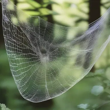 Legends tell of the mythical creature that weaves safety nets made of spider silk, helping lost souls escape from dangerous situations.