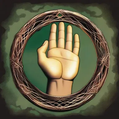 The magic ring acted as a safety net for the fantasy novel's protagonist, granting them incredible powers and protecting them from harm.