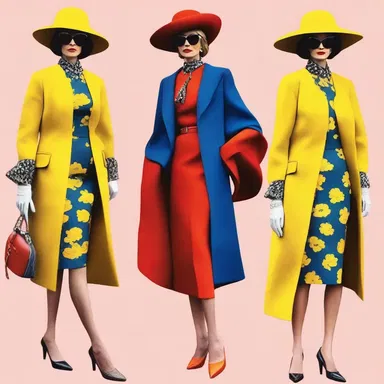 Her fashion choices were driven cerebrally by her desire to make a bold statement.