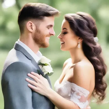 He expressed his affection for her cerebrally through heartfelt letters and romantic gestures.