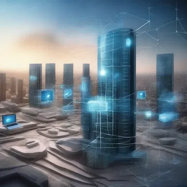 The concept of remote-access data processing is reminiscent of advanced technology portrayed in science fiction movies, where computing tasks are performed in remote places through futuristic networks.