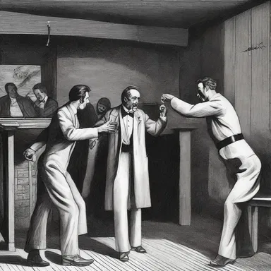 The preacher condemned the existence of the whorehouse, calling it a place of sin and moral degradation.