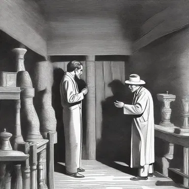 The preacher condemned the existence of the whorehouse, calling it a place of sin and moral degradation.