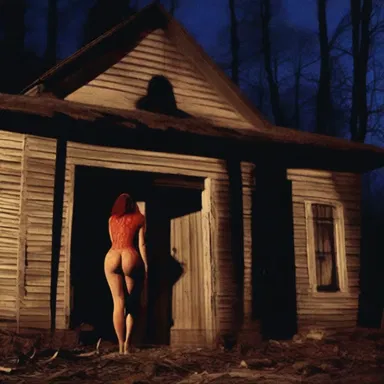 The horror movie depicted a haunted whorehouse where the spirits of the deceased prostitutes sought revenge on their past clients.