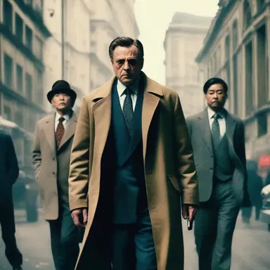 The gripping movie depicted the story of a brave detective who unraveled a conspiracy involving regicide, bringing the guilty parties to justice.