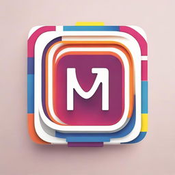 Generate the Instagram logo with the username 'sharipov72_73' integrated into its design.