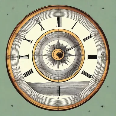 In the fantasy novel, the protagonist used an astrolabe to determine the hour angle of the moon.