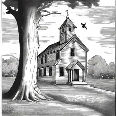 The author used symbolism to help the readers foresee the tragic ending of the story.