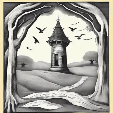 The author used symbolism to help the readers foresee the tragic ending of the story.