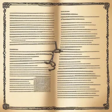 In the novel, the protagonist discovered a hidden message encoded in the straight chain of symbols.