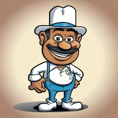 The cartoon depicted a caricature of a jigaboo character, perpetuating racial stereotypes.