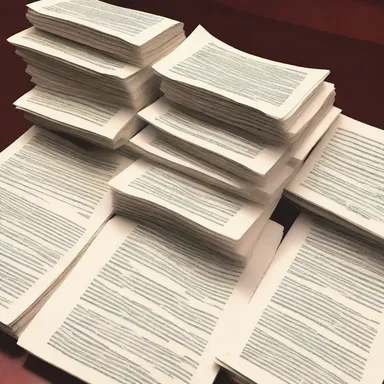 While attending the religious seminar, I was handed a stack of pamphlets that I considered nothing more than religious bumf; I couldn't bear to read them.