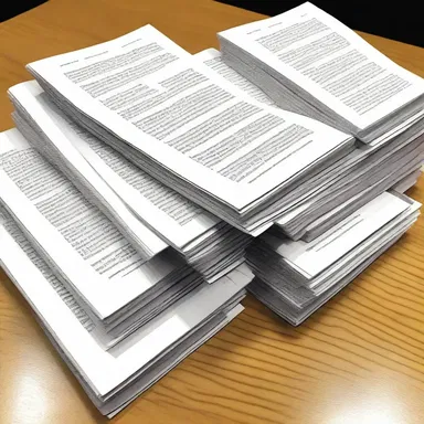 While attending the religious seminar, I was handed a stack of pamphlets that I considered nothing more than religious bumf; I couldn't bear to read them.