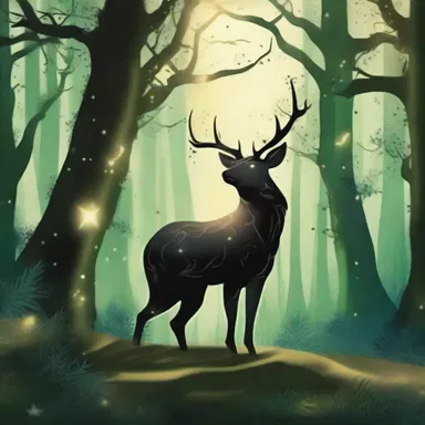In the fantasy novel, the author constellated magical creatures throughout the enchanted forest.