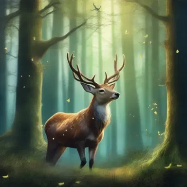 In the fantasy novel, the author constellated magical creatures throughout the enchanted forest.
