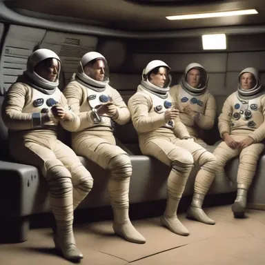 The spaceship crew was assigned a task that turned out to be a boondoggle, wasting precious resources and time.