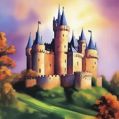 The writer's vivid descriptions painted a dazzling picture of the enchanting castle in the readers' minds.