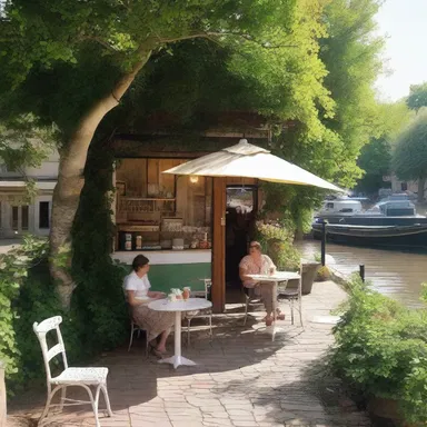 By the bye, have you ever been to that charming little cafe by the river?