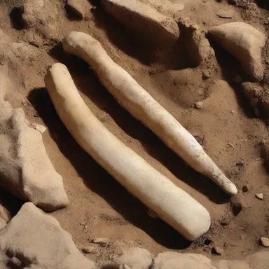 During the excavation, archaeologists unearthed a diaphyseal bone that belonged to an ancient civilization.