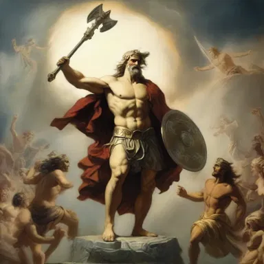 In Greek mythology, there are many unconfirmed tales of gods and demigods engaging in epic battles.