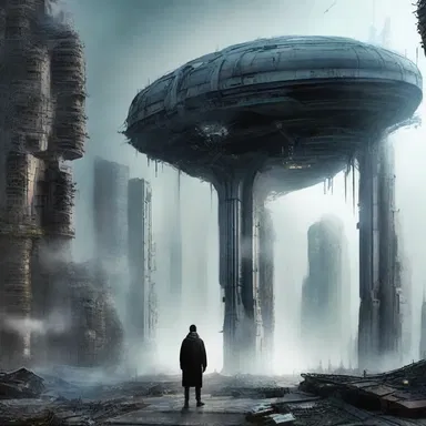 In the science fiction novel, the protagonist uses advanced technology to manipulate the dead load of buildings and structures.
