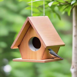 A modern swallow bird house