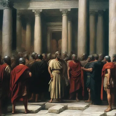 The incautious decisions of the rulers led to the downfall of the Roman Empire.
