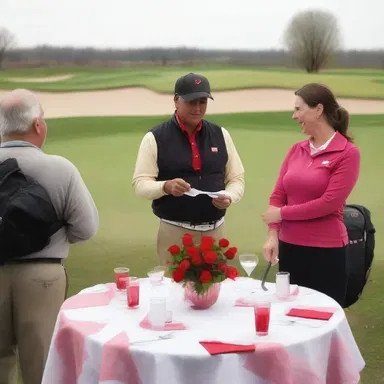 On Valentine's Day, the golf club organized a romantic couple's tournament, followed by a candlelit dinner and live music.