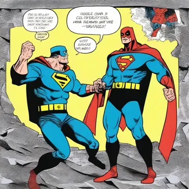 In the comic book, the superhero fought against a villain who reveled in creating squalor and chaos.