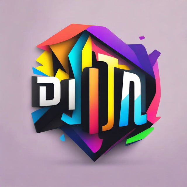 Create a vibrant and dynamic logo for a YouTube gaming channel. The logo should incorporate the word 'Prabha' in a bold, contemporary typeface. Add aesthetic gaming elements to make it unique and appealing.