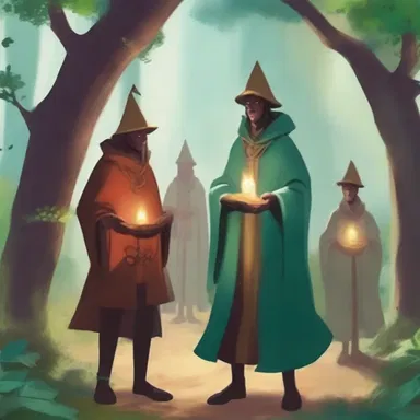 In the magical land of Eldoria, a fearless octet embarked on a quest to retrieve the lost artifact.
