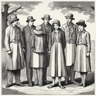 In the classic novel, a group of eight close friends formed a loyal octet, supporting each other through thick and thin.