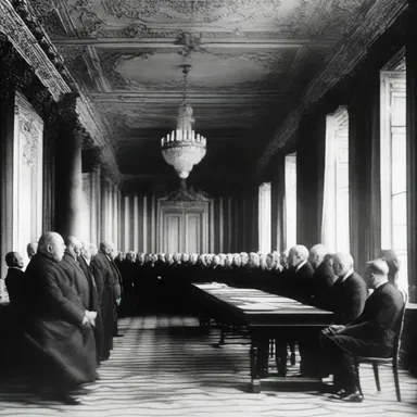 The signing of the Treaty of Versailles marked a significant event in world history.