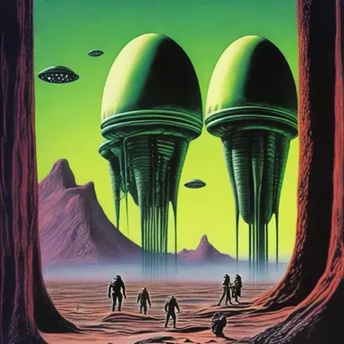The science fiction novel explored the perfidiousness of an advanced alien species that pretended to be allies while secretly planning Earth's destruction.