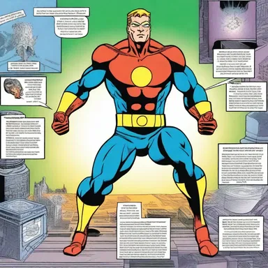 In the superhero comic, the protagonist had a high-tech fauld embedded with energy shields.