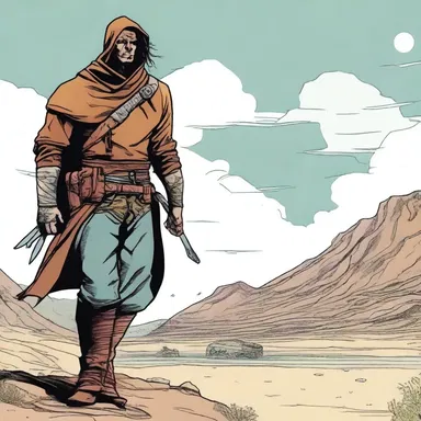 In the comic book series, the character of Nomad is depicted as a roving hero, constantly traveling from one place to another.