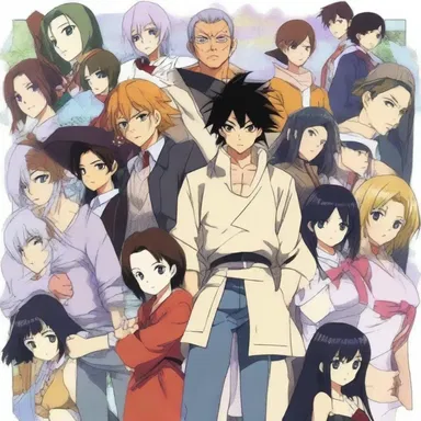 In the anime series, the story is protracted over several seasons to develop the characters and plot.