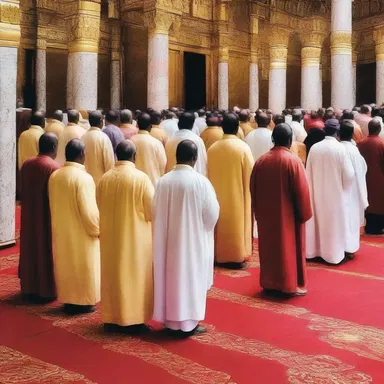 Despite their sincere efforts, the worshippers felt they had come short in their devotion to God.
