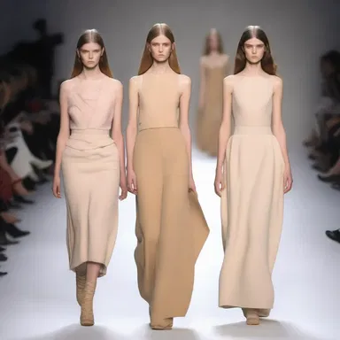 The fashion designer felt that her latest collection had come short of the high standards she had set for herself.