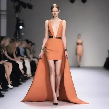 The fashion designer felt that her latest collection had come short of the high standards she had set for herself.