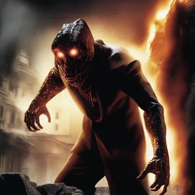 The description of a character experiencing hyperpyrexia added a sense of urgency and peril to the novel.