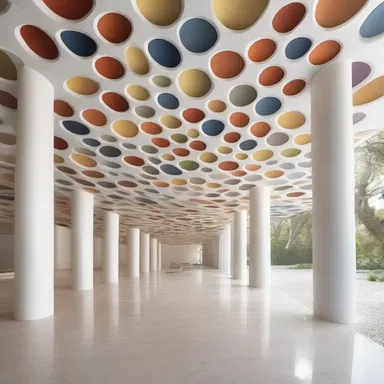 The architect used his marbles to design a beautiful and functional building.
