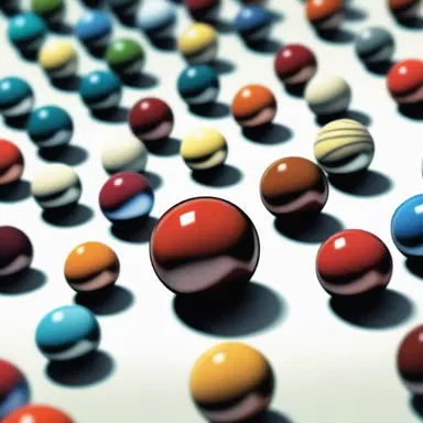 In the futuristic world of the science fiction novel, humans had enhanced marbles that allowed them to process information at incredible speeds.