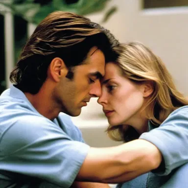 In the romantic movie, the protagonist was accused of bearing false witness to save his beloved from a wrongful conviction.