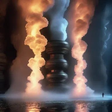 The director used impressive special effects to depict the transition between different states of matter in the film.