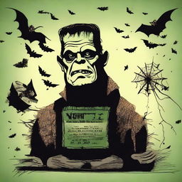 Capture the joyous spirit of Halloween celebrating the 200th birthday of Frankenstein- a gathering where spines tingle upon seeing the top 100 horror stories nominated by 7000 participants.