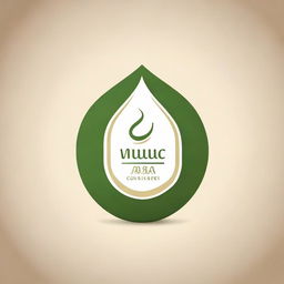 Create an innovative and unique company logo for 'Ayurvedic Milk Therapy', incorporating elements of Ayurveda and milk in a modern and minimalist design.