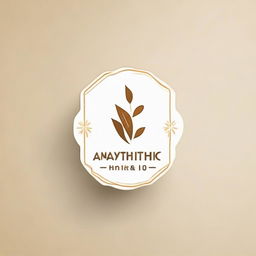 Create an innovative and unique company logo for 'Ayurvedic Milk Therapy', incorporating elements of Ayurveda and milk in a modern and minimalist design.