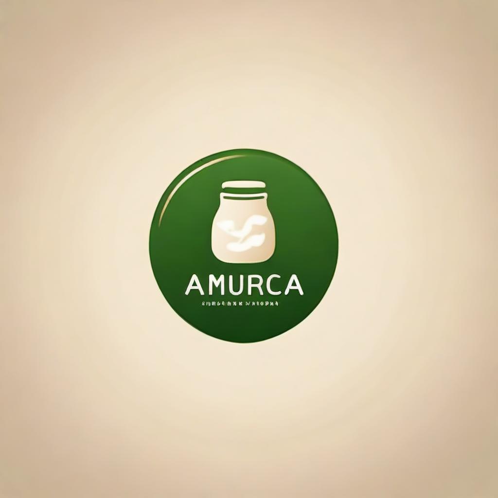 Design a sophisticated brand logo for 'Ayurvedic Milk Therapy' that represents Ayurveda and milk elements in a minimalistic style.